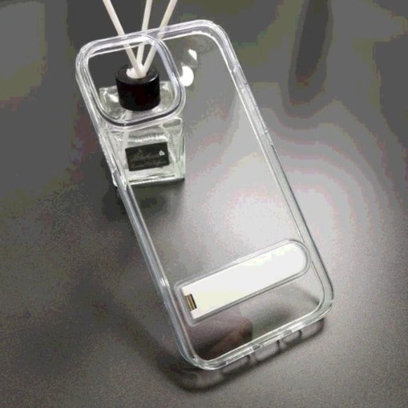 Crystal Clear for iPhone 14 Pro Max Case, Not Yellowing, 3 Stand Way, 6.7 inch - Picture 1 of 4